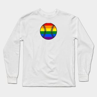 LGBT Baseball Pride Long Sleeve T-Shirt